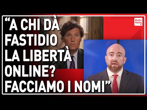 Denuncia mozzafiato di Benz da Tucker Carlson ▷ "Ecco i nemici del free speech", e cita presidenti USA