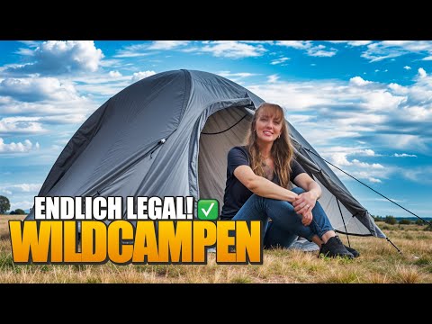 WILDCAMPEN im Wolfsgebiet und genau HIER ist das legal? | mit @pedelly