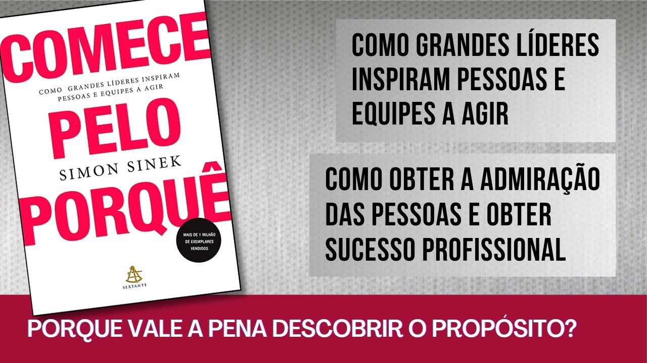 Comece Pelo Porque - Simon Sinek - Resumo em Audiolivro