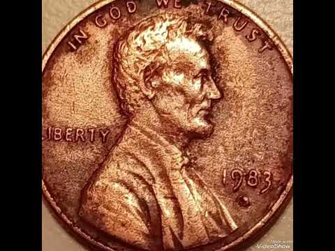 1983D Lincoln pennies Mint Error That Sold for big Money!!