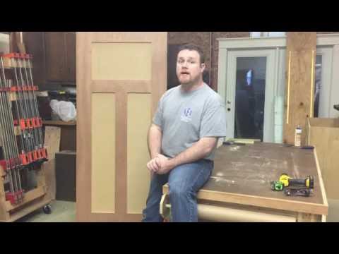How to build easy panel interior door