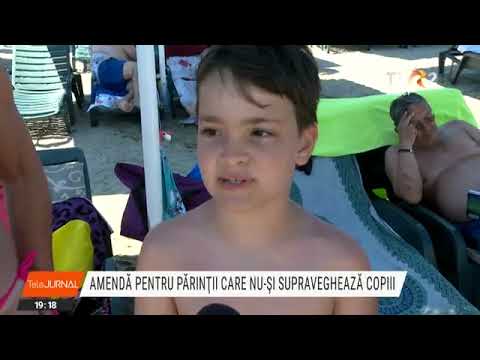Părinții care nu-și supraveghează copiii pe plajă pot fi amendați