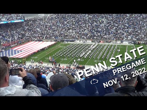 Penn State Blue Band pregame.  Nov  12, 2022.