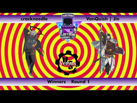 Flynn's Arcade 085 Winners Round 1 - crackneedle (Happy Chaos) VS VanQuish | (Nagoriyuki) GGS
