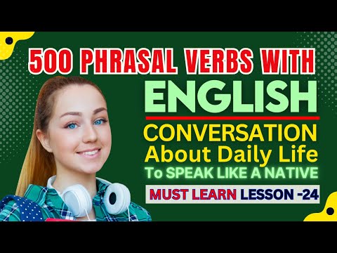 Phrasal Verbs With Daily English Conversation L 2  English Conversation Learn English Vocab 