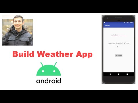 Build Weather App in Android using API  With Kotlin