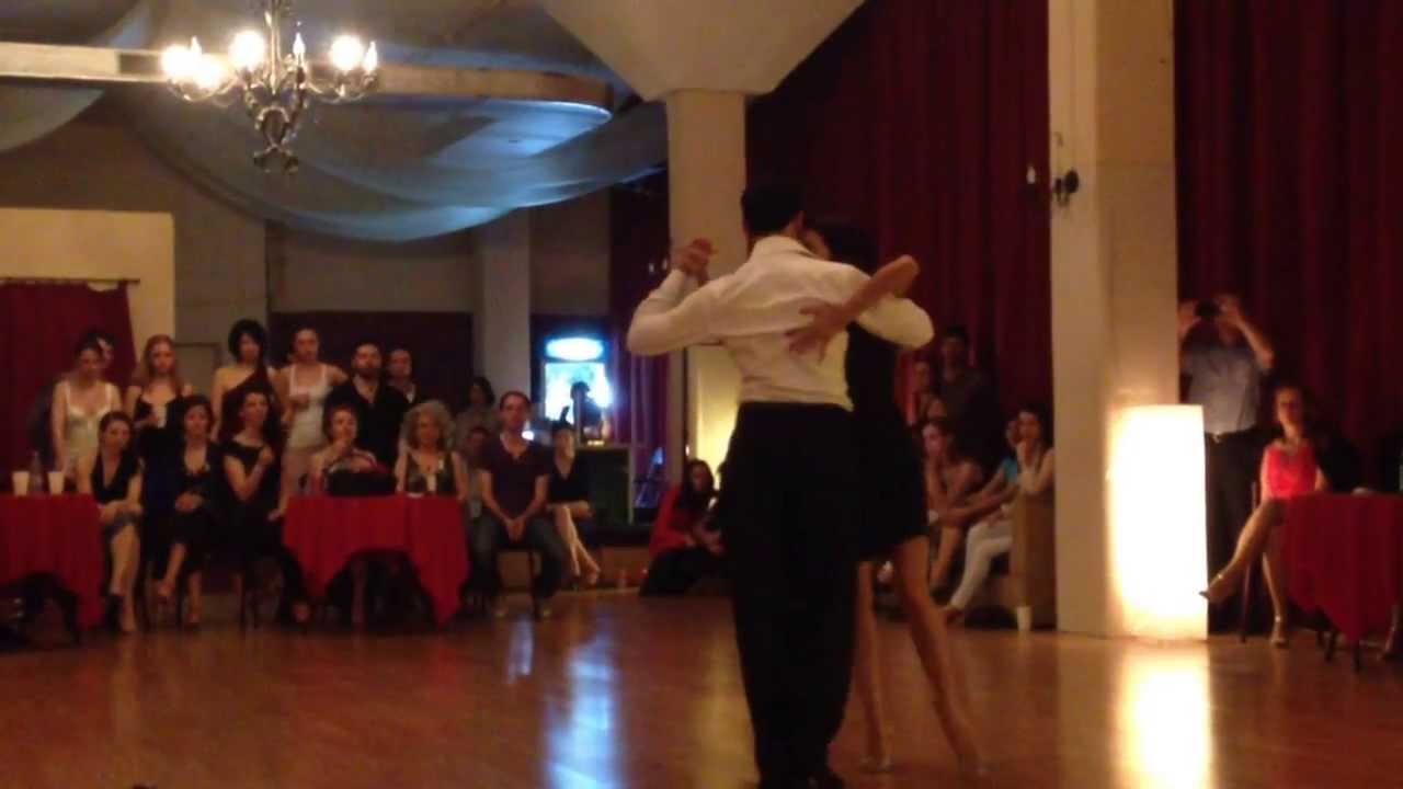 Jose Almar y Juliana Aparicio in Bucharest - 1/2 Sunday -2013 Bucharest Spring Tango Weekend
