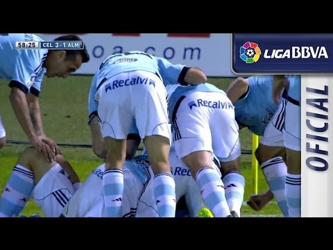 Gol de Charles (3-1) en el Celta de Vigo - UD Almería - HD