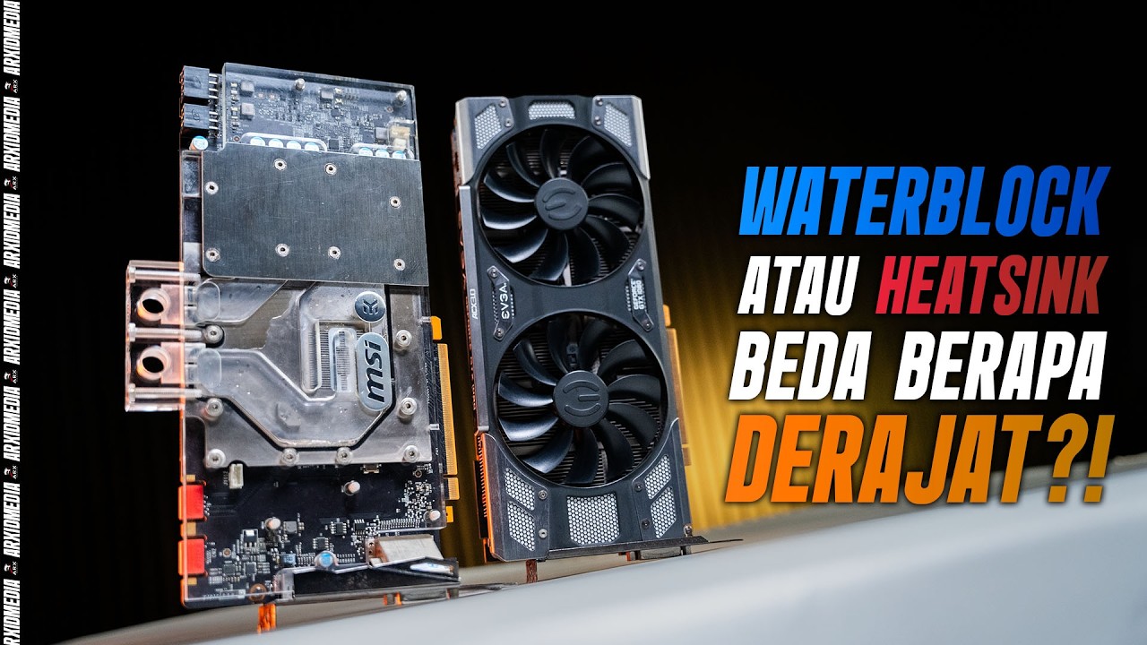 Mending Yang Mana? GPU Watercooling vs Heatsink ?!