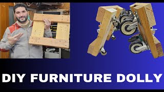 Quick Furniture Dolly Build Using Leftover Shop Materials