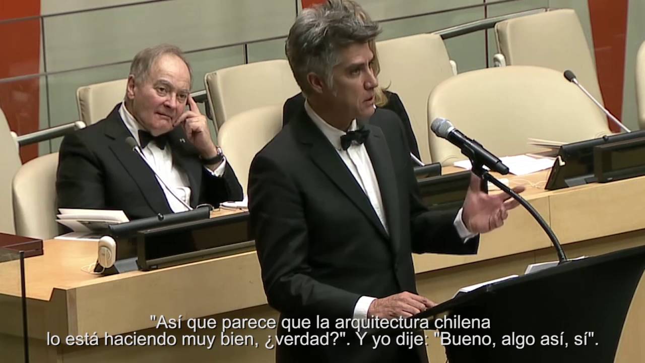 Discurso de Alejando Aravena - Ceremonia Premio Pritzker 2016