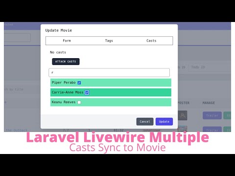Laravel Livewire Tutorial Create Movie Website Make Your Movie App