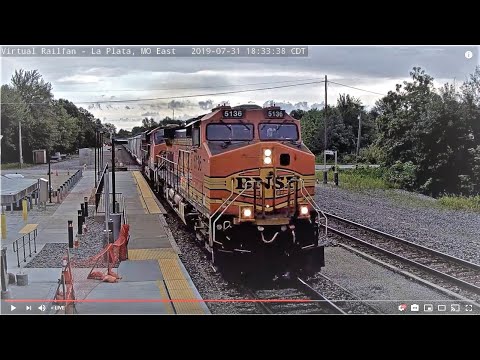 La Plata Bob Cox talks trains - Virtual Railfan live feed