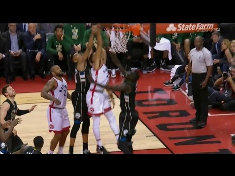 Raptors Highlights: Powell Posterizes Maker - April 24, 2017