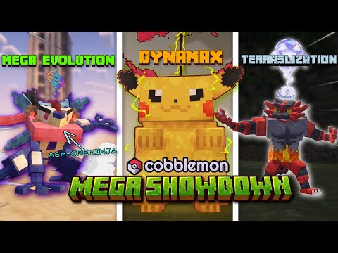 A Very Scuffed Pokémon Mega Showdown Guide For Cobblemon! (Mega Evolution, Dynamax, Z-Moves, etc)