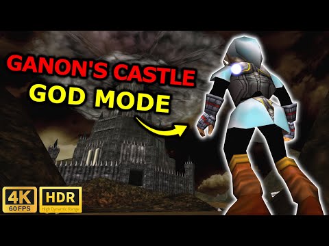 Fierce Deity Speedruns Ganon's Castle in 14:12 | 4K HDR 60fps | Fierce Deity Mask in Ocarina of Time