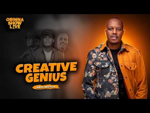 THE CREATIVE GENIUS HAS ARRIVED! |  ABEL MUTUA AT OBINNATVSTUDIOS 