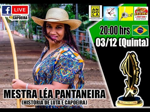 172ª LIVE NA IDENTIDADE DO CAPOEIRA - MESTRA LÉA PANTANEIRA