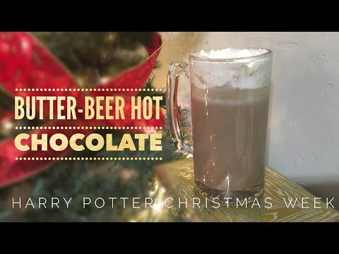 How To Make Butter Beer Hot Chocolate!!!