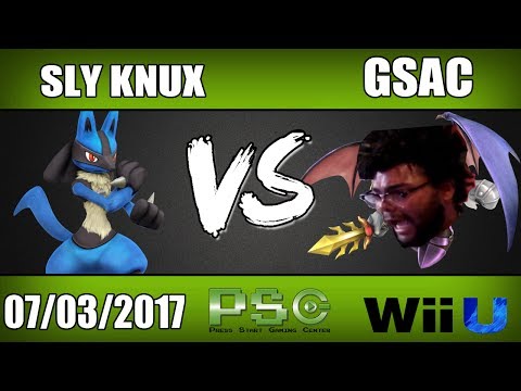 Sly Knux (Lucario) vs GSAC (Meta Knight) - WIi U Winners Qtrs S4M