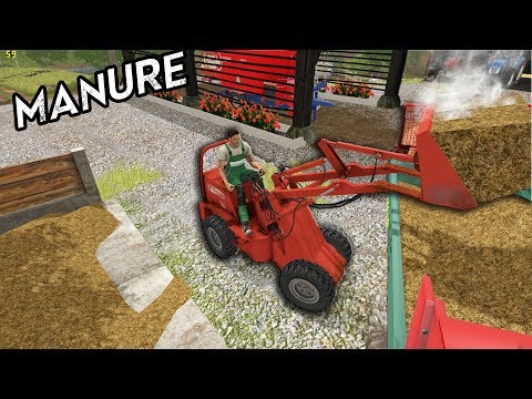 UTH17 - Manure ploughing cultivating in Dolenjska