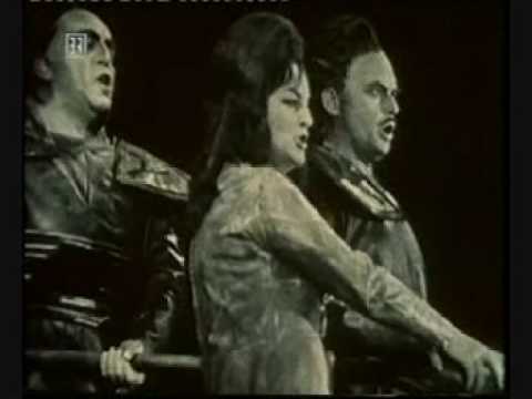 Rache-Terzett - Schnipsel aus Götterdämmerung - Bayreuth 1965