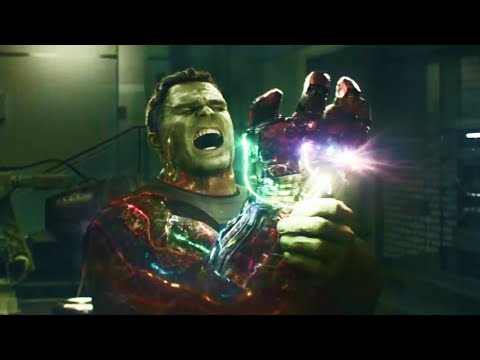 Take if Off! - Hulk snaps his fingers | Avengers Infinity War | HD 1080p