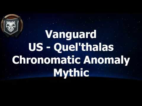 Vanguard Vs Chronomatic Anomaly Mythic NH Druid Resto PoV