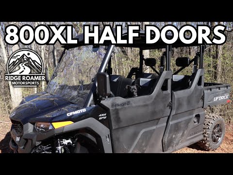 Half Door Installation and Review 2025 CFMOTO UForce 800XL