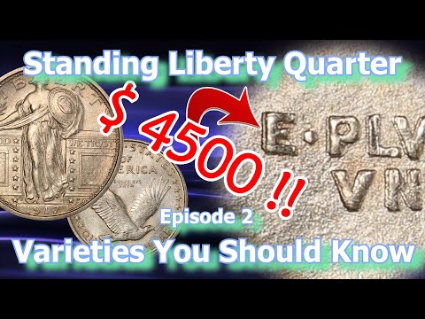 Standing Liberty Quarter Dollar Varieties You Should Know Ep.2 - 1917, 1920, 1929