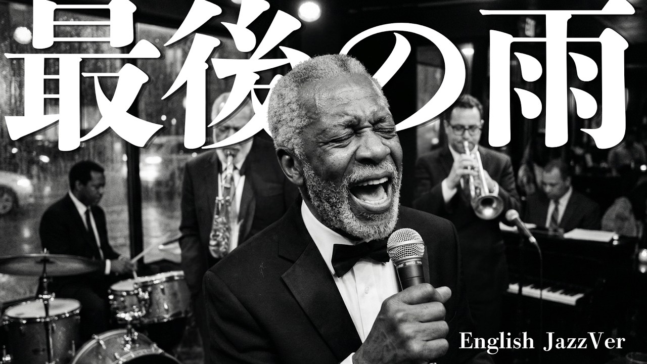 中西保志【最後の雨】English Jazz Cover