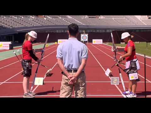 Carina Christiansen v Cyrielle Cotry – recurve women bronze | Amsterdam 2012 European Championships