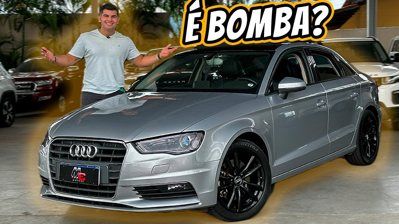 Audi A3 Sedan Ambition 2015 - Potente e econômico mas o CÂMBIO estraga!