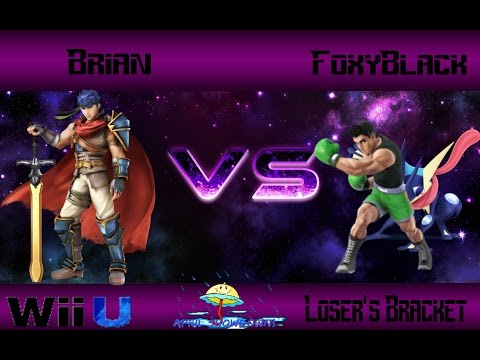 April Showdown - Brian (Ike) vs FoxyBlack (Greninja/Little Mac)  Wii U Loser's R1