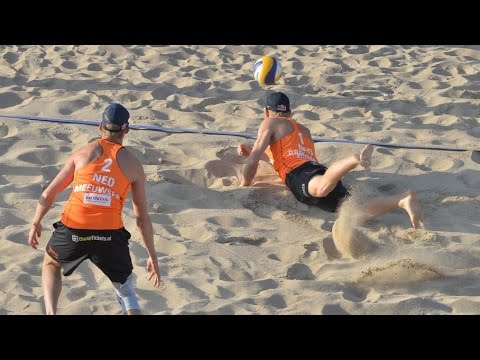 Brouwer/Meeuwsen (NED) vs. Huber A./Seidl Rob. (AUT) - Rotterdam - Men World Championships 2015