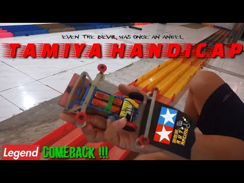 Menghidupkan kembali tamiya legend handicap tes track nascar