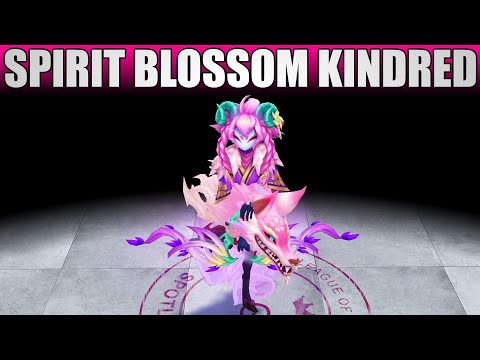 Spirit Blossom Kindred Rose Quartz Chroma - League Of Legends