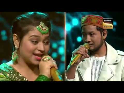 mere dholna 👌👌 beautiful song sung by pawandepp Rajan in Indian idol 13