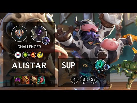 Alistar Support vs Thresh - KR Challenger Patch 11.7