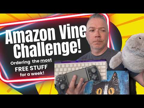 Ordering THE MOST THINGS on Amazon Vine | Eight Item per Day Challenge