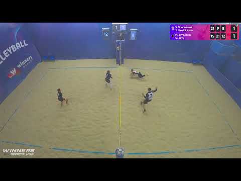 02:50 V. Shapovalov / Y. Yevdokymov - M. Brylliantov / O. Bilyk 29.01.2023 |Winners Beach Volleyball