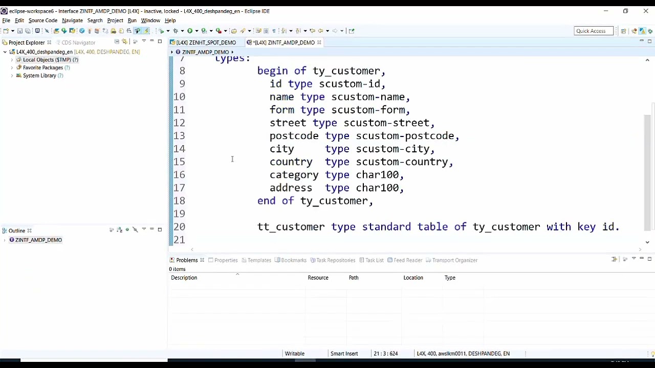 Module 6 || Demo 3 - AMDP BADI-AMDP_Demo3