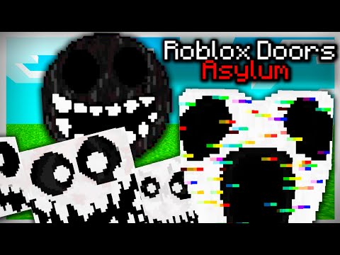Insane Roblox Asylum Mod in Minecraft