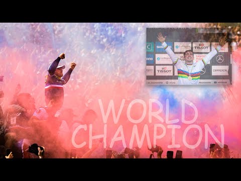 WORLD CHAMPION RACE RUN 2022 🌈 Les Gets - Loic Bruni