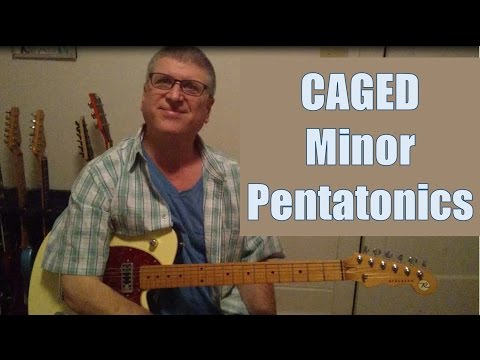 Secrets of Playing the Right Notes - CAGED Minor Pentatonics