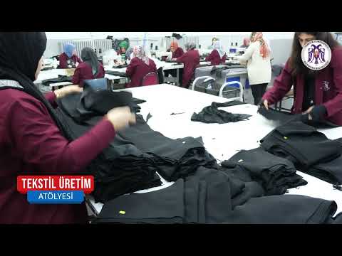 Erzincan Belediyesi Tekstil Üretim Atölyesi