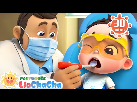 A Primeira Vez no Dentista | Compilação | LiaChaCha em Português - Músicas Infantis