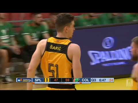AdmiralBet ABA League 2022/23 highlights, Round 2: Split – Cedevita Olimpija (7.10.2022)