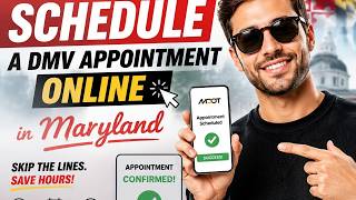 How to schedule a DMV appointment online in Maryland