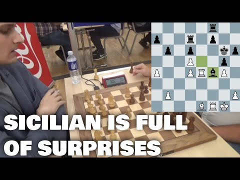 Surprising with 3rd move in Sicilian | Predke - Moiseenko | Tal memorial blitz